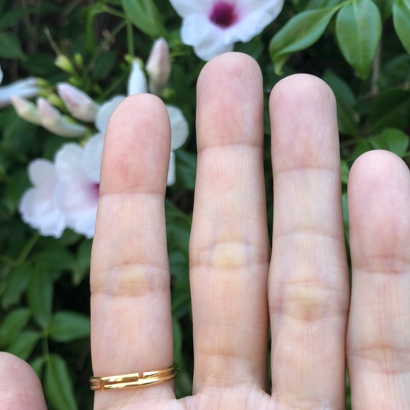 Violet Aurora Borealis Rivoli Crystal Ring - Picture 14 of 14